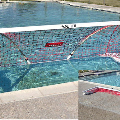 Senior Folding Floating Goal in pool